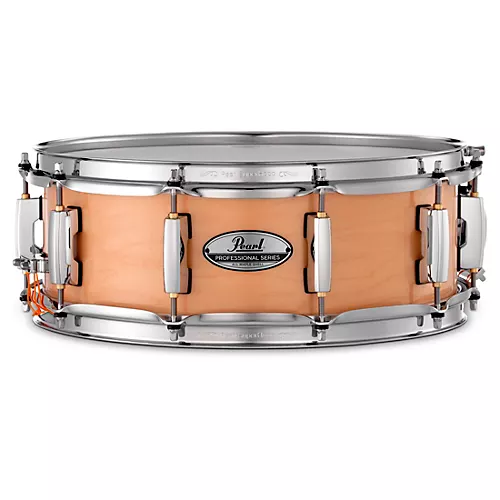 Pearl Professional Series Maple Snare Drum 14 x 6.5 in. Redburst Stripe - musicians--Friend
