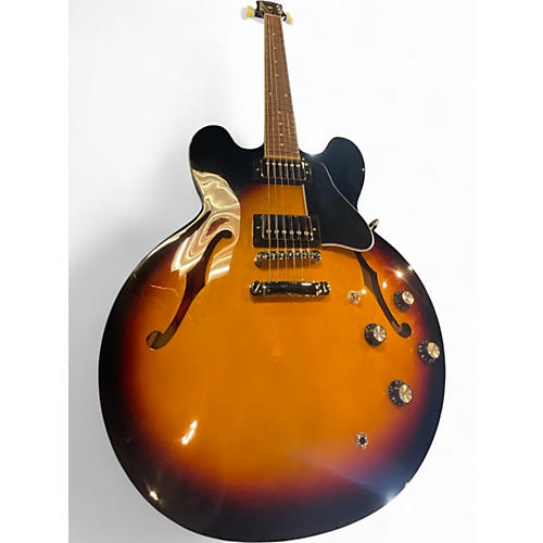 Used Epiphone ES335 2 Color Sunburst Hollow Body Electric Guitar 2 Color Sunburst - musicians--Friend