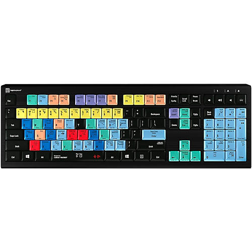 Logickeyboard Steinberg Cubase/Nuendo PC Astra 2 US PC Backlit ASTRA - musicians--Friend