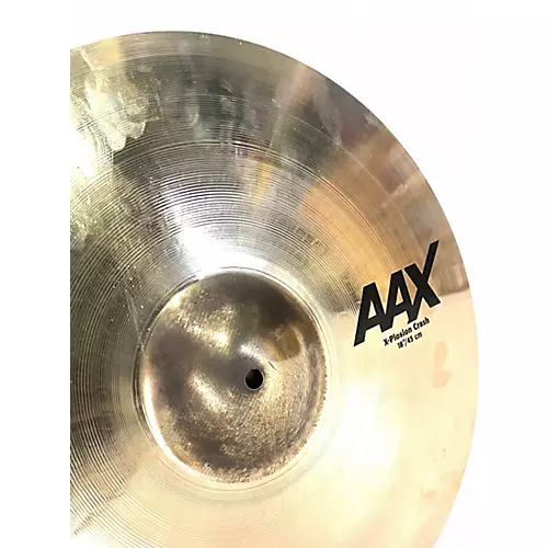 Used SABIAN 18in AAX Xplosion Crash Cymbal 38 - musicians--Friend