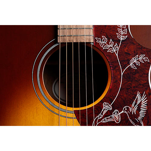 Gibson Hummingbird Studio Walnut Acoustic-Electric Guitar Walnut Burst - musicians--Friend