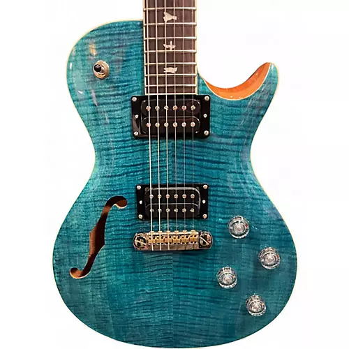 Used 2020s PRS Zach Myers Signature SE Meyers Blue Solid Body Electric Guitar Meyers Blue - musicians--Friend