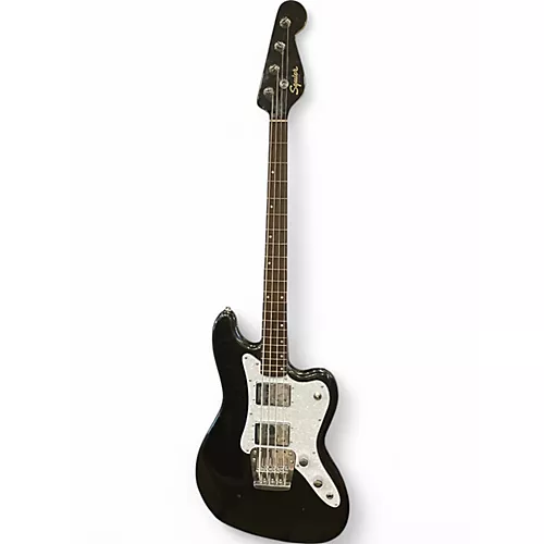 Used Squier Paranormal Rascal Bass HH Charcoal Metallic Electric Bass Guitar Charcoal Metallic - musicians--Friend