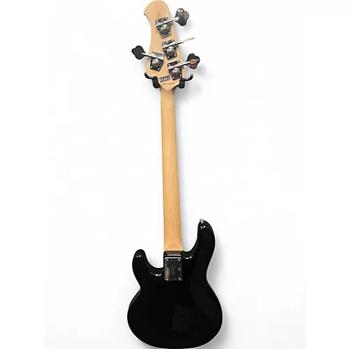 Used Sterling by Music Man Stingray Shortscale  Black Electric Bass Guitar Black - musicians--Friend