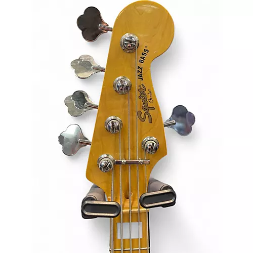 Used Squier Classic Vibe 70s Jazz Bass V Natural Electric Bass Guitar Natural - musicians--Friend