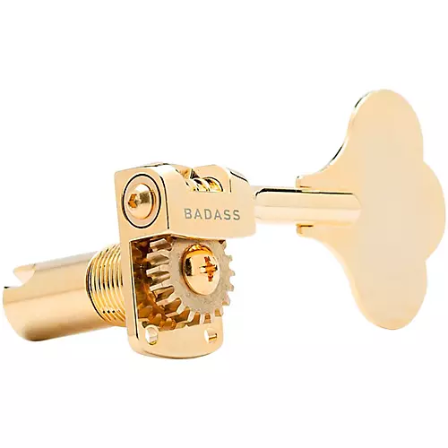 Leo Quan Badass OGT Mini Bass Tuning Keys Gold 2+2 - musicians--Friend