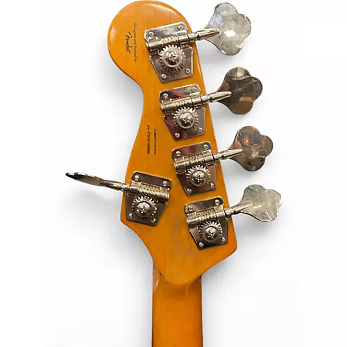 Used Squier Classic Vibe 70s Jazz Bass V Natural Electric Bass Guitar Natural - musicians--Friend
