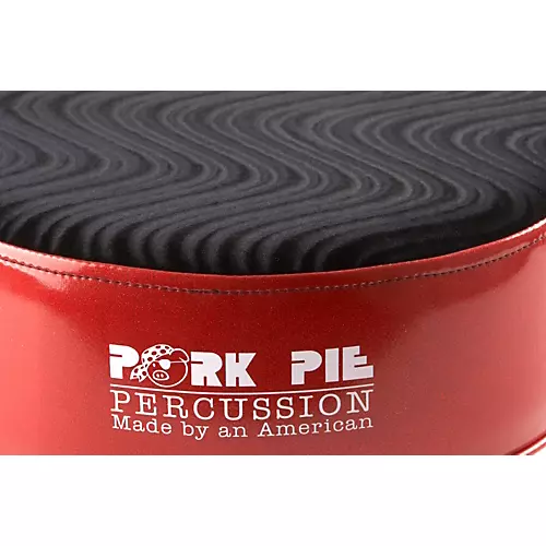 Pork Pie Round Drum Throne Black Sparkle - musicians--Friend