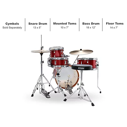 TAMA Club-JAM 4-Piece Shell Pack Aqua Blue - musicians--Friend