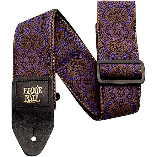 Ernie Ball Jacquard Polypro Guitar Strap Vanilla Rose - musicians--Friend