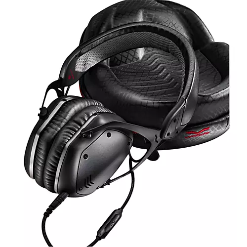 V-MODA Crossfade LP2 Over-Ear Headphones Matte Black Metal - musicians--Friend