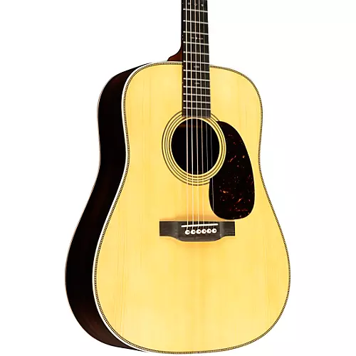 Martin Custom Shop 28 Style Adirondack Spruce-East Indian Rosewood Dreadnought Acoustic Guitar Natural - musicians--Friend