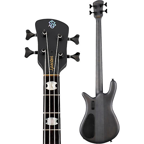 Spector Euro 4 LX Neck-Through Electric Bass Black Stain Matte - musicians--Friend