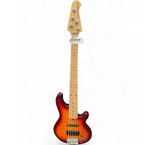 Used Lakland 55-02 Skyline Series 5 String SUNBURST Electric Bass Guitar SUNBURST - musicians--Friend