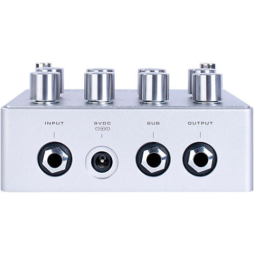 Darkglass KAAMOS Bass Octaver with Sub Out + Distortion Effects Pedal Silver - musicians--Friend