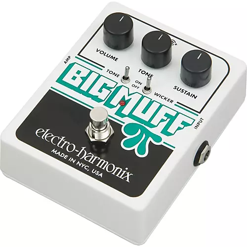 Electro-Harmonix XO Big Muff Pi With Tone Wicker Distortion Guitar Effects Pedal - musicians--Friend