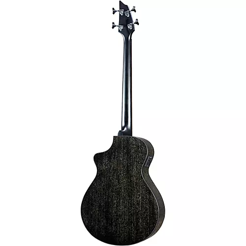 Breedlove Rainforest S Concert Acoustic-Electric Bass Guitar Black Gold - musicians--Friend