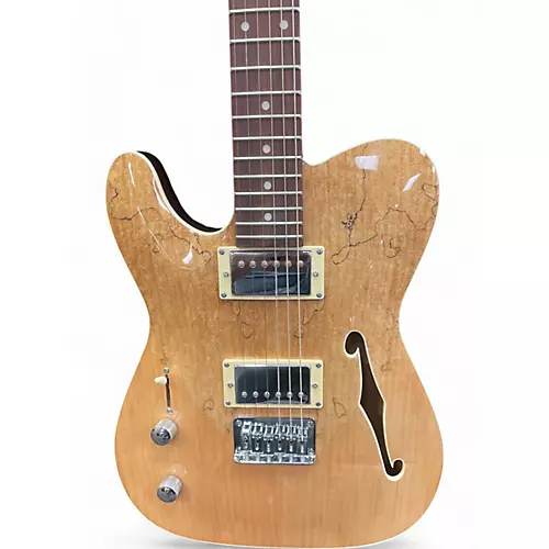 Used Michael Kelly LH ELECTRIC GUITAR Natural Electric Guitar Natural - musicians--Friend