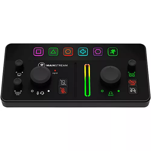 Mackie MainStream Complete Livestreaming and Video Capture Interface With Programmable Control Keys - musicians--Friend