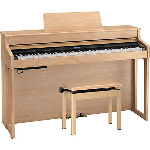 Roland HP702 Digital Upright Piano With Bench Charcoal Black - musicians--Friend