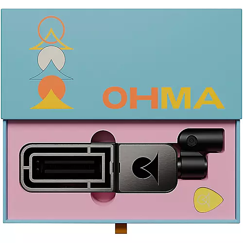 Ohma World Windows Ribbon Microphone Black & Stainless Steel - musicians--Friend