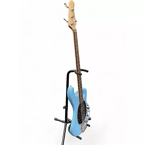 Used Sterling by Music Man RAY4 HH CHOPPER BLUE Electric Bass Guitar CHOPPER BLUE - musicians--Friend