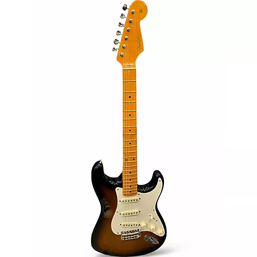 Used Fender Artist Series Eric Johnson Stratocaster 2 Color Sunburst Solid Body Electric Guitar 2 Color Sunburst - musicians--Friend