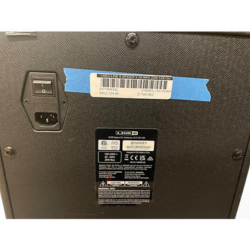 Used Line 6 Spider V 20 MkII 20w 1x8 Guitar Combo Amp - musicians--Friend