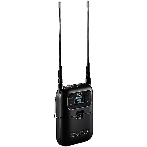 Shure SLXD15/85 Portable Digital Wireless Bodypack System with WL185 Lavalier Microphone - Band G58 Band J52 - musicians--Friend