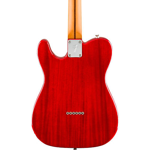 Fender Player II Telecaster Chambered Mahogany Body Rosewood Fingerboard Electric Guitar Transparent Cherry - musicians--Friend