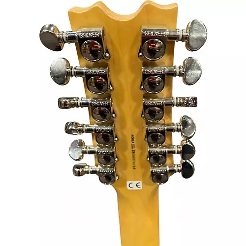 Used Dean Boca 12 Brown Solid Body Electric Guitar Brown - musicians--Friend