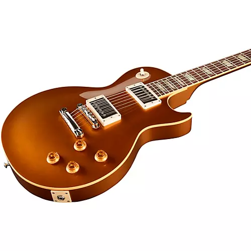Gibson Custom M2M 1957 Les Paul Standard Gloss Electric Guitar Double Gold - musicians--Friend