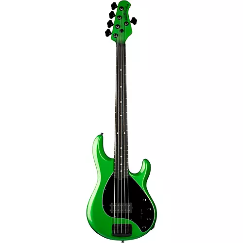 Ernie Ball Music Man StingRay5 Special H 5-String Electric Bass Guitar Black and Chrome - musicians--Friend