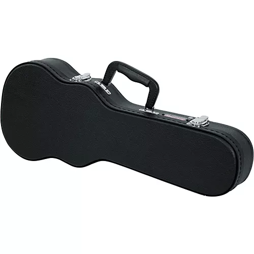 Gator Soprano Ukulele Wood Case Black - musicians--Friend