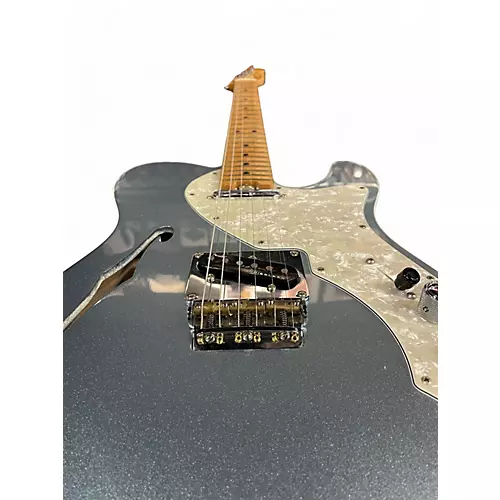 Used Fender American Elite Thinline Telecaster MYSTIC BLUE Hollow Body Electric Guitar MYSTIC BLUE - musicians--Friend