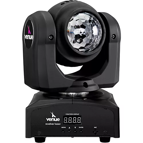 Venue Revolver Wash Dual-Sided Moving Head Effects Light With Wash and Moonflower - musicians--Friend