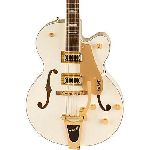 Gretsch Guitars G5427TG Electromatic Hollowbody Single-Cut Bigsby Limited-Edition Electric Guitar Champagne White Gold - musicians--Friend