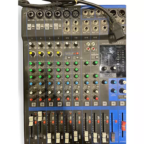 Used Yamaha MG12XU Unpowered Mixer - musicians--Friend