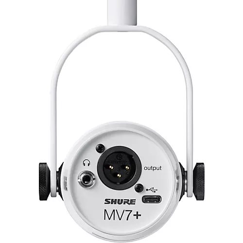 Shure MV7+ Podcast Microphone Black - musicians--Friend