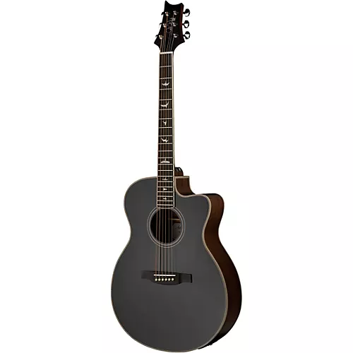 PRS SE A20E All-Mahogany Acoustic-Electric Guitar Black - musicians--Friend