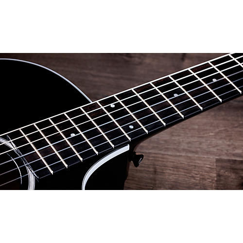Taylor 212ce-N Plus Limited-Edition Grand Concert Nylon-String Acoustic-Electric Guitar Black - musicians--Friend