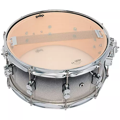 PDP by DW Concept Maple Snare Drum With Chrome Hardware 14 x 5.5 in. Satin Black - musicians--Friend