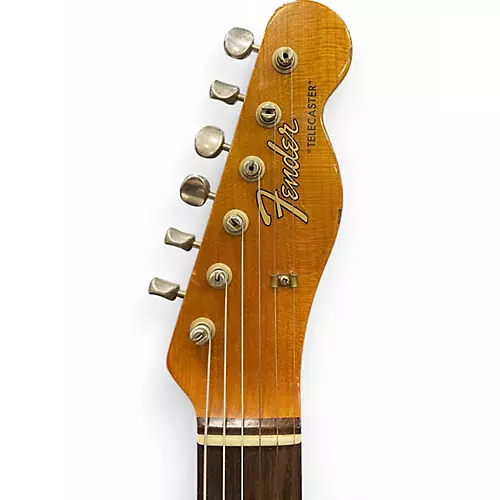 Used Fender Custom Shop '67 Telecaster Black Solid Body Electric Guitar Black - musicians--Friend