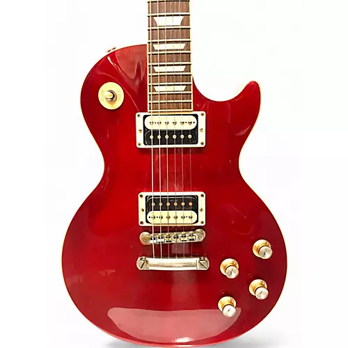 Used Gibson Les Paul Classic Cherry Solid Body Electric Guitar Cherry - musicians--Friend