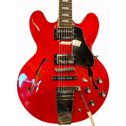 Used 2022 Epiphone JOE BONAMASSA 1962 ES335 Cherry Hollow Body Electric Guitar Cherry - musicians--Friend
