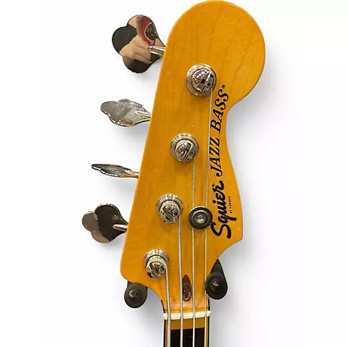 Used Squier Classic Vibe 70s Jazz Bass Natural Electric Bass Guitar Natural - musicians--Friend