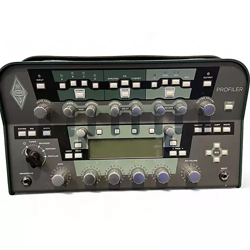 Used Kemper Profiler PowerHead 600W Class D Profiling Solid State Guitar Amp Head - musicians--Friend