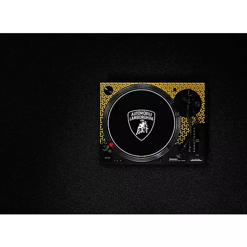 Technics SL-1200M7B Special Edition Lamborghini Direct Drive Turntable System Yellow - musicians--Friend