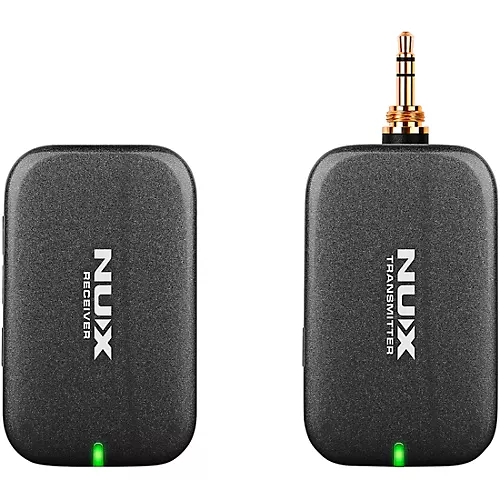 NUX B-7PSM 5.8 GHz Wireless in-Ear Monitoring System, Charging Case Included, Stereo Audio transmitter Black - musicians--Friend