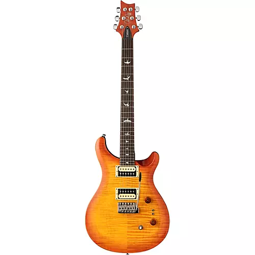 PRS SE Custom 24-08 Electric Guitar Blood Orange - musicians--Friend